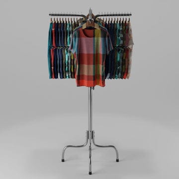 Metal Clothing Stand