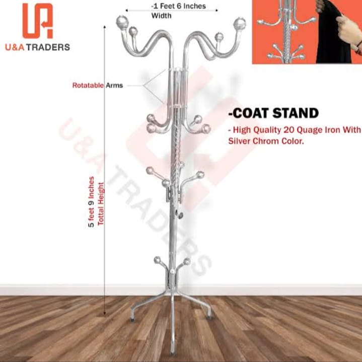 Metallic Coat Stand