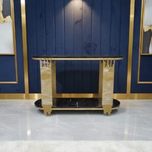 Round Lines Console Table
