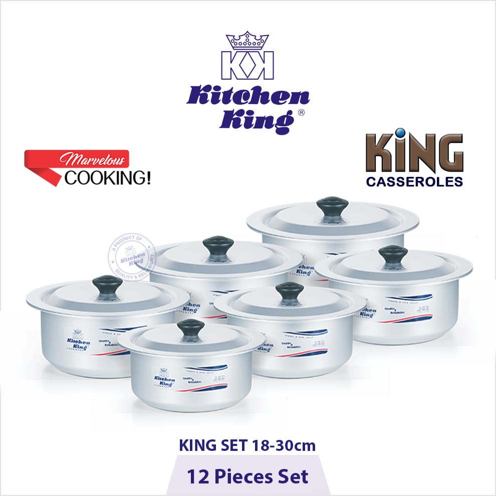 KK. Casseroles 12 Pcs Set